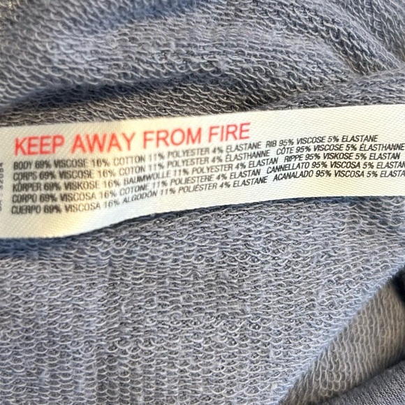 Daily Practice by Anthropologie Women’s Blue Side-Twist Tee Dress, Size XS - Picture 11 of 12